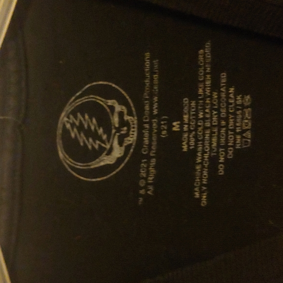 GRATEFUL DEAD Dancing Bears Band Shirt Unisex T Shirt (M) Jerry Garcia - Picture 2 of 2